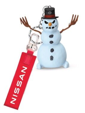 Nissan Evil Snowman Keychain